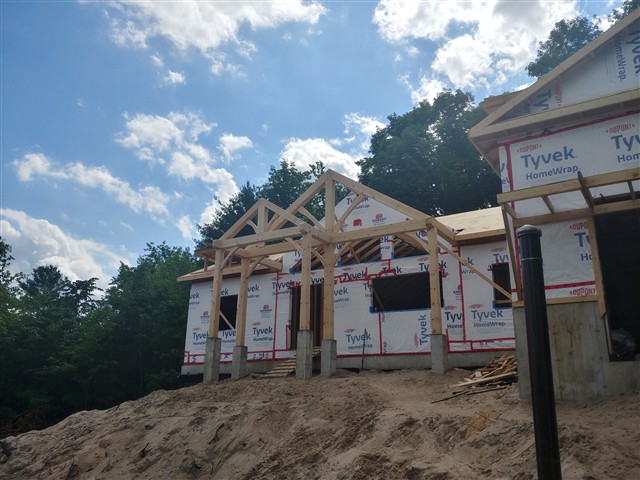 House and timber framing